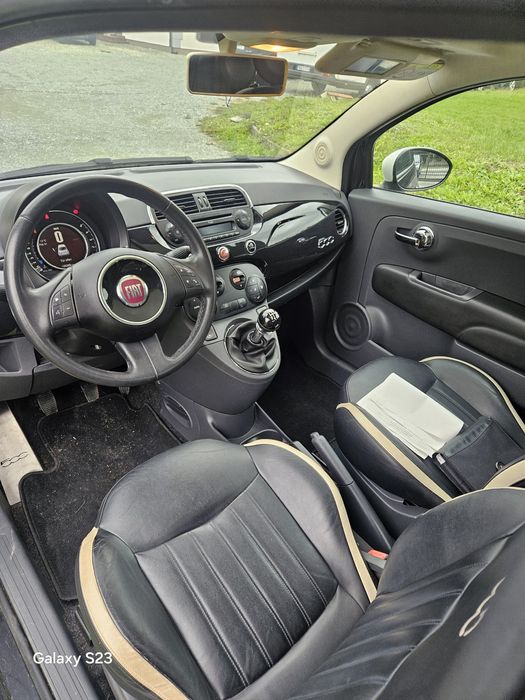 Fiat 500 1.2  skóra panorama 16r