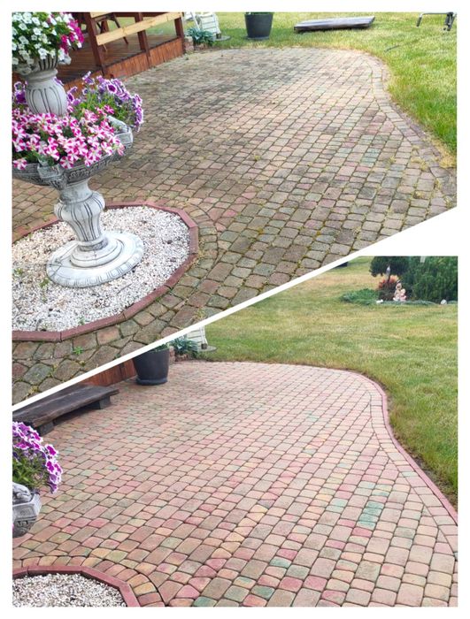 PROMOCJA Mycie ciśnieniowe kostki / elewacji / dachów