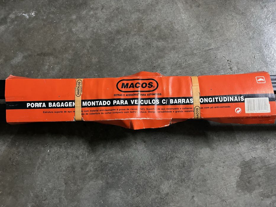Barras porta bagagens