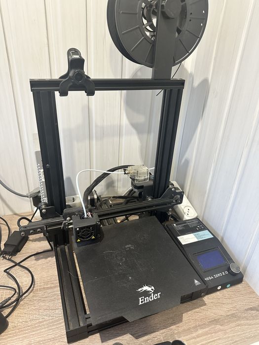 3d принтер anycubic mega zero 2.0 + пластик