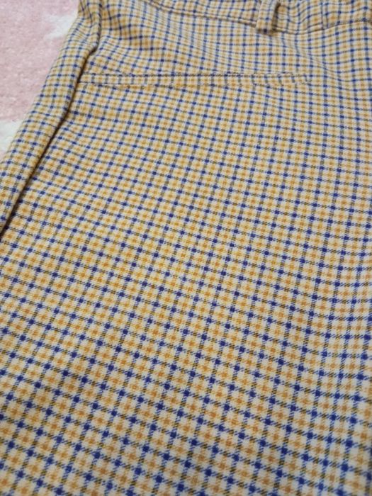 Spodnie materiałowe chinosy krata pepitka Zara r.38 M j.nowe