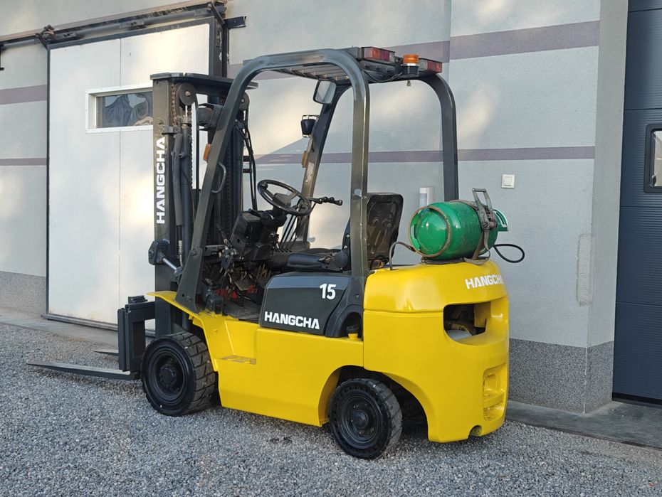 Wózek Hangcha 1.8T Lpg 2008r Triplex 4.5m 4 Sekcja Silnik Nissan