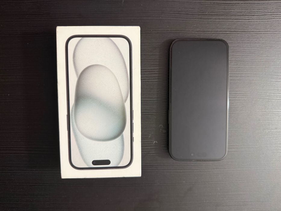 iPhone 15 128GB com caixa + 5 capas