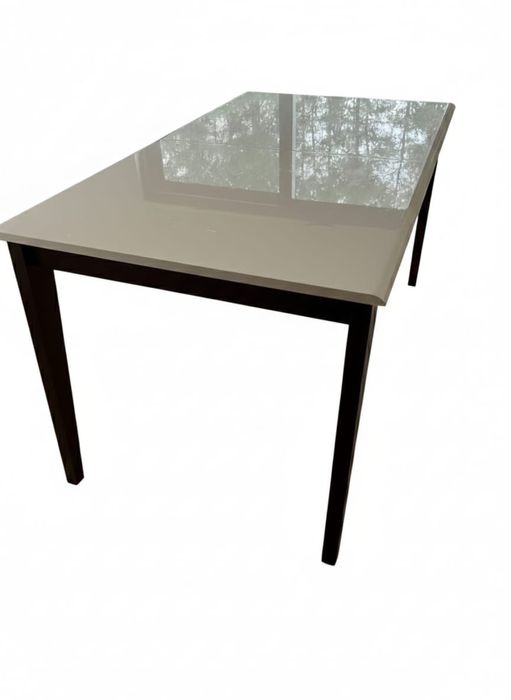 Stół do salonu jadalni 85x145 bialy polysk