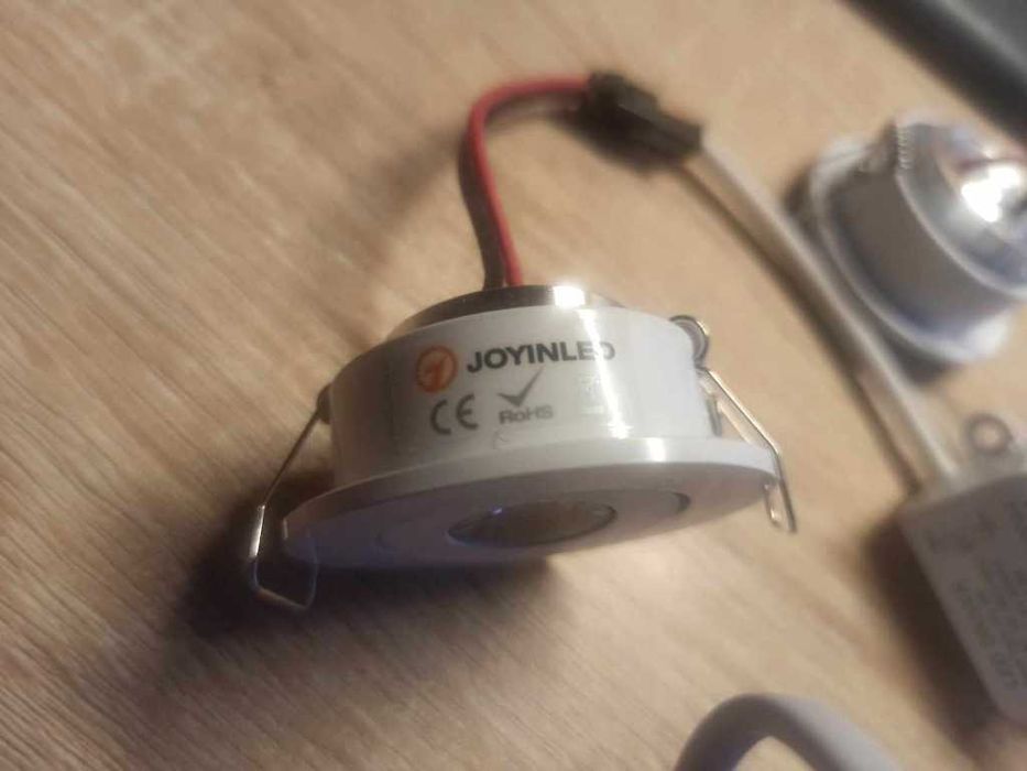 Zestaw 8x Oprawa LED 3W Oczko Podtynkowe JOYINLED + Zasilacze