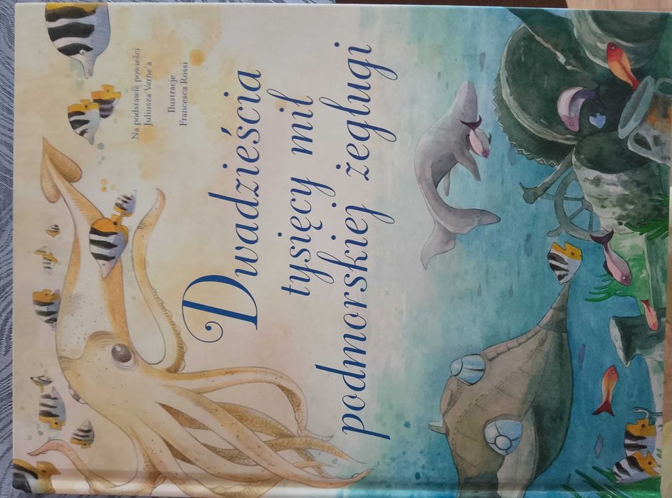 K.Verne "Dwadzieścia tysięcy mil podmorskiej żeglugi" książka jak nowa