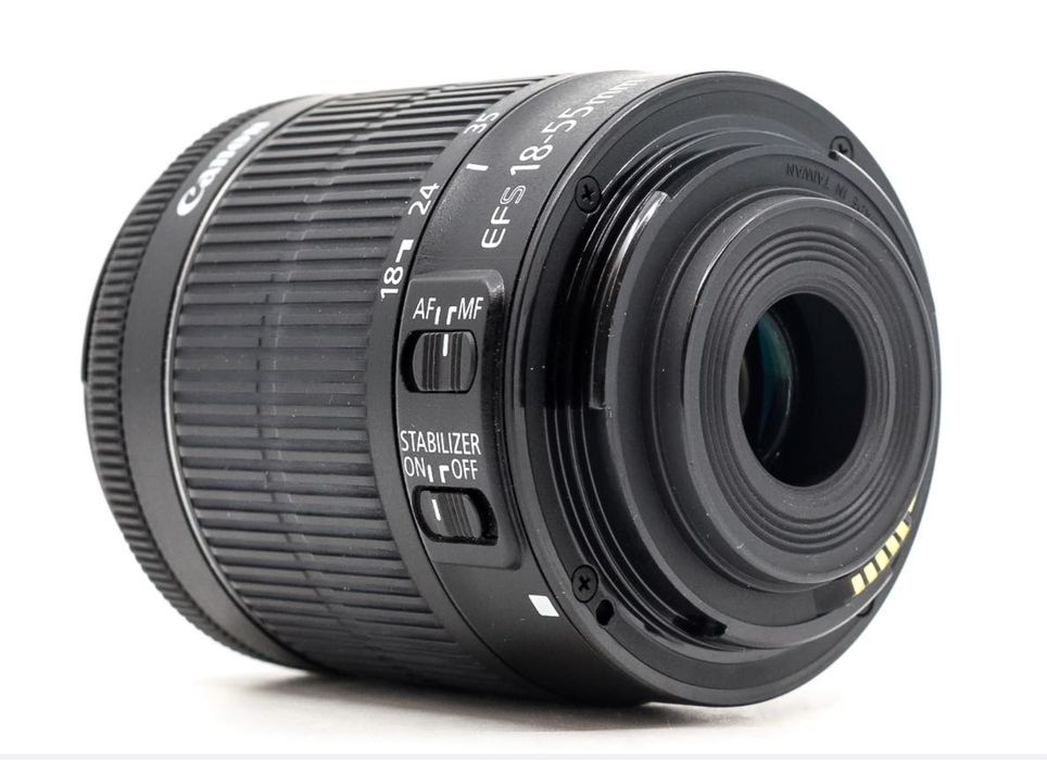 Objetiva Canon EF S 18-55 IS STM Muito bom estado