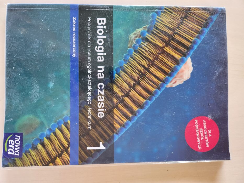 Biologia na czasie 1,zakres rozszerzony  LO I Technikum