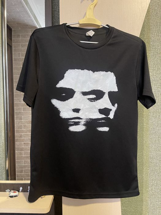 Чоловіча футболка чорна з принтом, розмір S