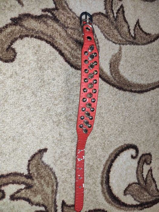 Нашийник для собак з металевими шипами