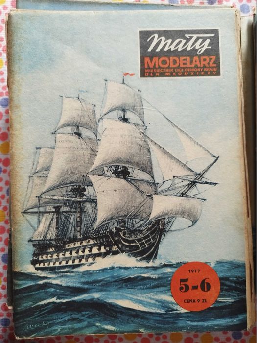 Victory 5-6/77 Mały Modelarz Żaglowce