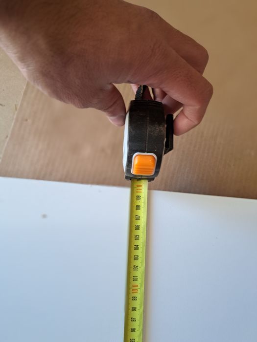 Bancada Cozinha Branca 110cm