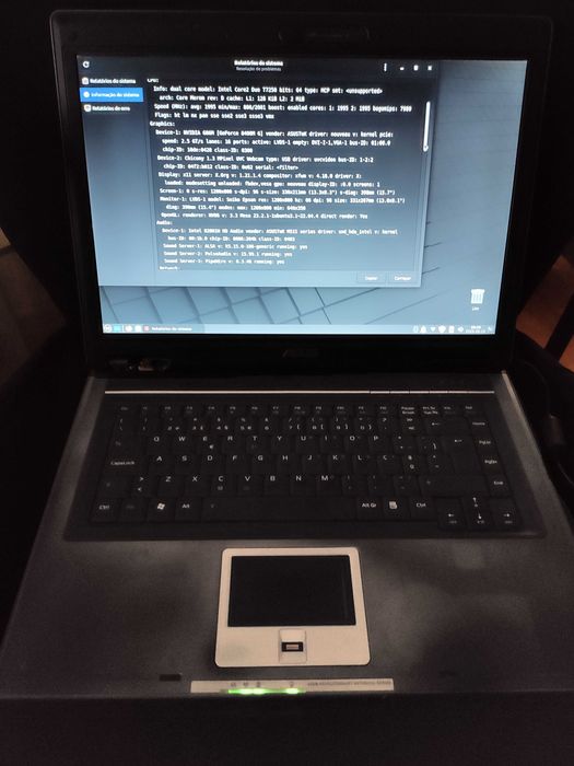 Asus F3S com carregador original