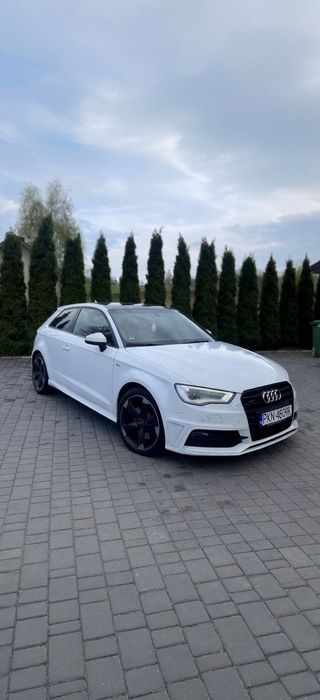 Audi A3 3-drzwiowe Audi A3 8V 3D QUATTRO 184KM S tronic S-line B&O SZYBER SKÓRA WEBasto