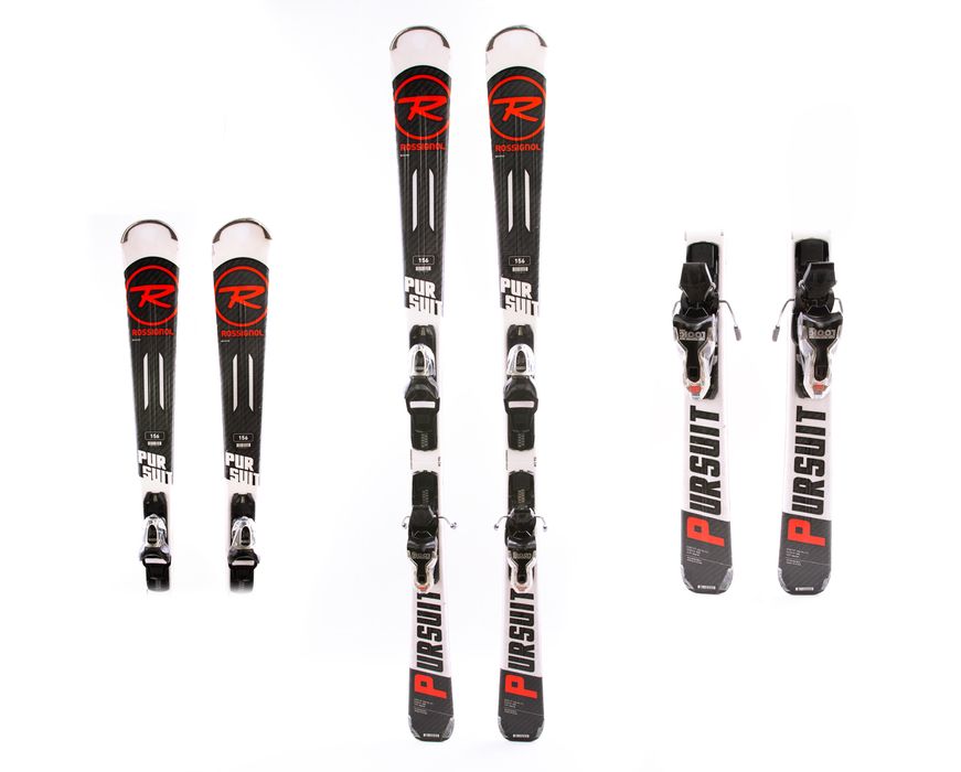 NartyRopczyce NR246 Narty 156 ROSSIGNOL PURSUIT M25R DST stan SERWIS