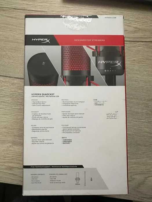 HyperX QuadCas mikrofon