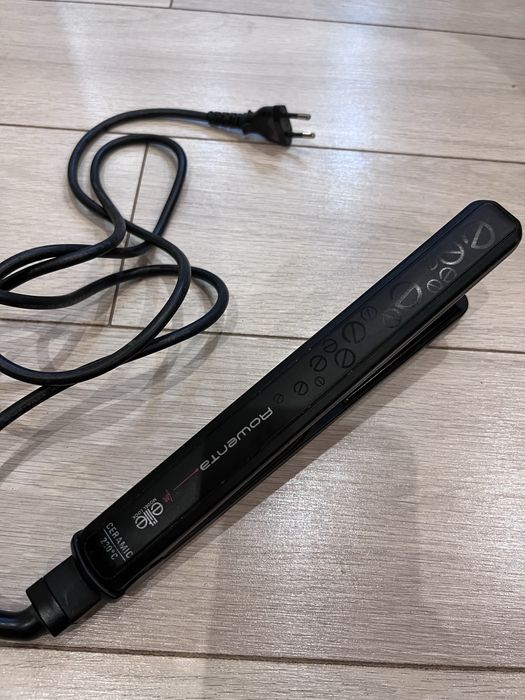 Випрамляч праска для волосся плойка rowenta elite