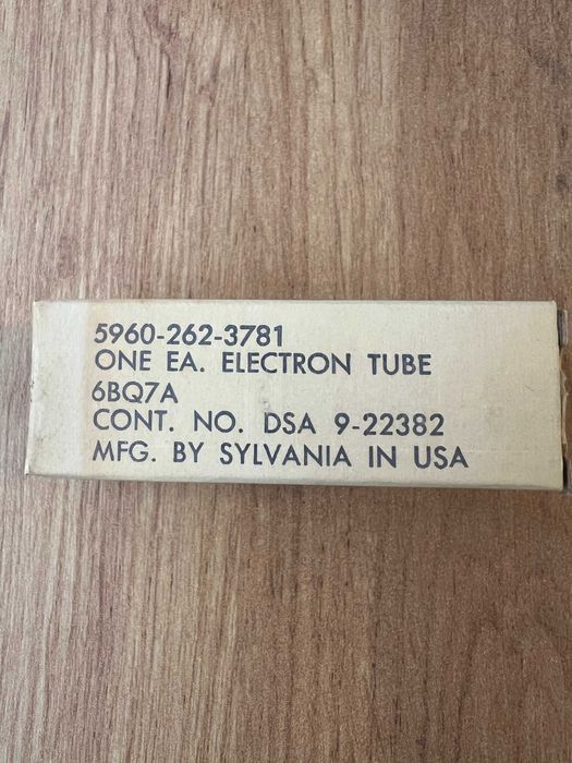 +Радиолампы 6V6GT, 6BQ7A,E88CC,E83CC, KT 88 JJ-квартет
