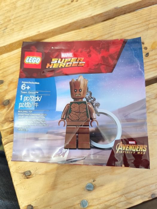 LEGO super Heroes Groot brelok keychain