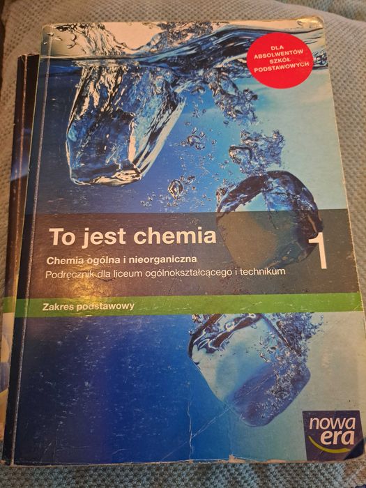 To jest chemia 1 podręcznik do liceum i technikum