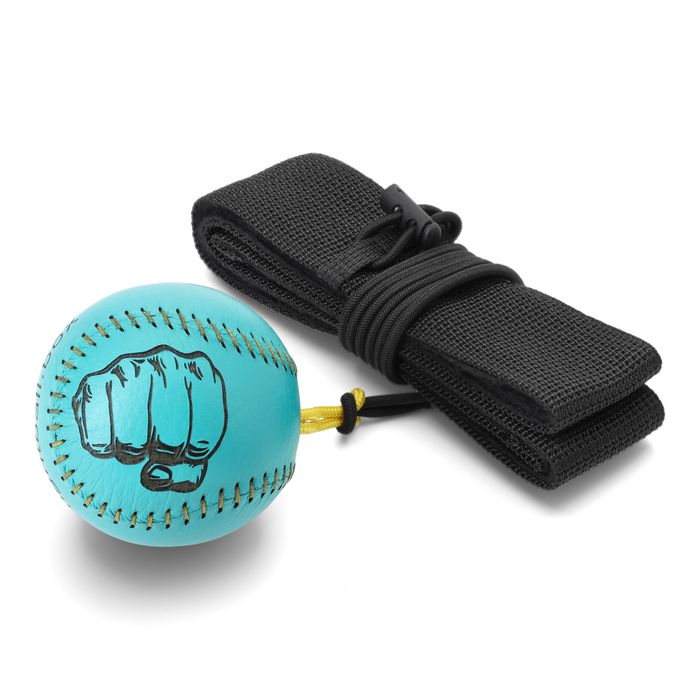 fightball box файт болл тренажёр для бокса мяч на резинке кожа файтбол