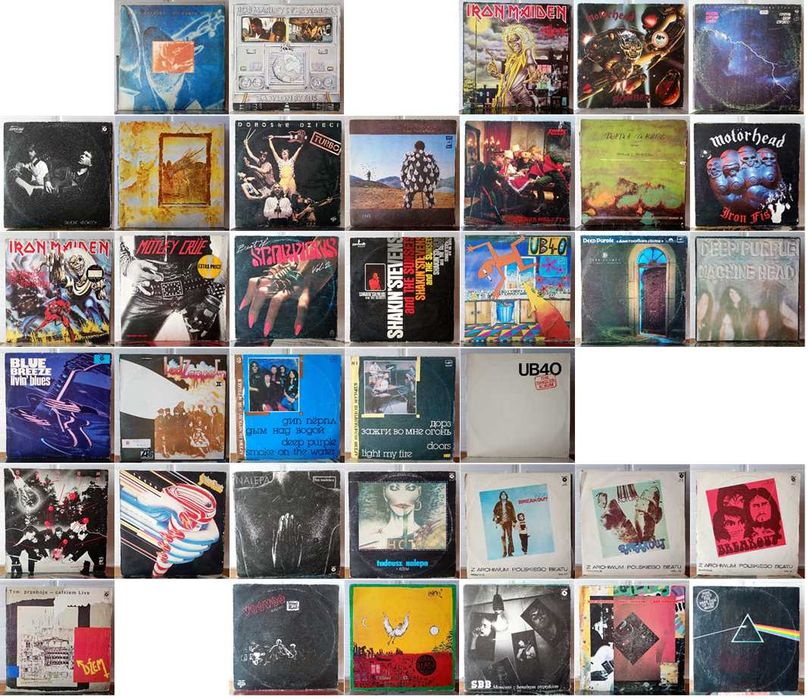 Kolekcja 39 płyt winylowych – dostępne też pojedyńczo