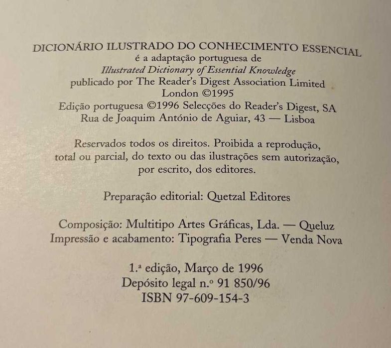 Dicionário Ilustrado do Conhecimento Essencial