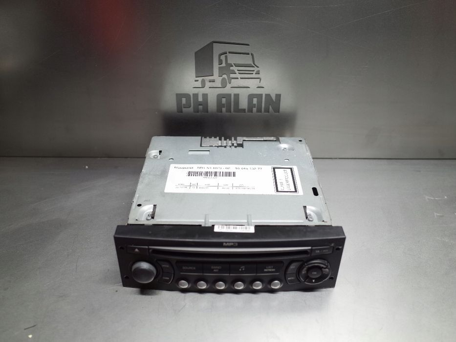 citroen berlingo ii peugeot partner ii radio mp3 9664513277
