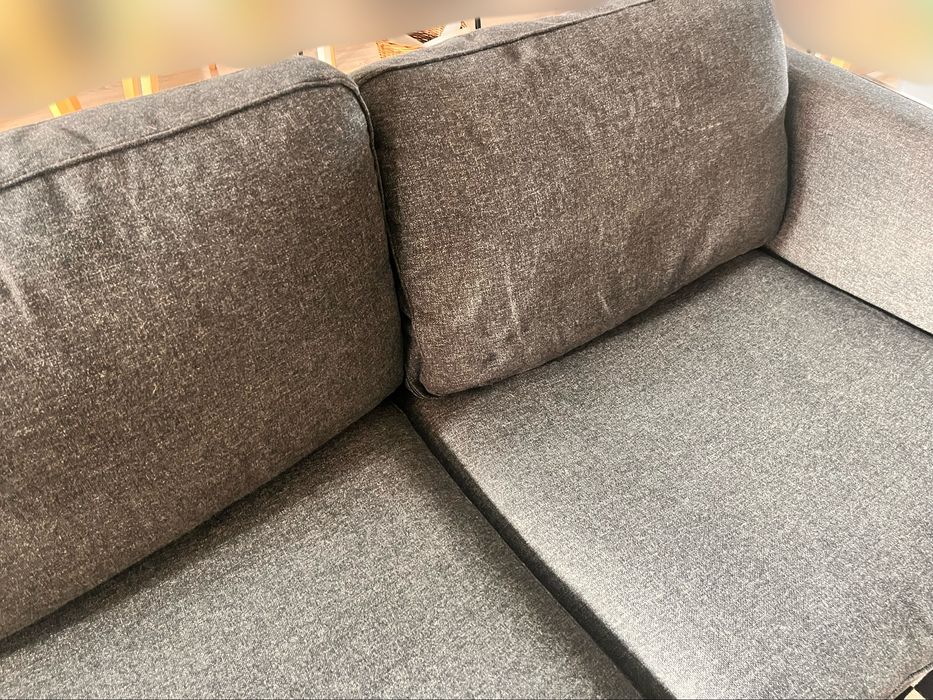 Sofá ikea  parup 3 lugares com chaise longue