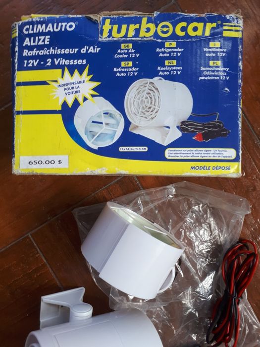 Ventilador e Refrigerador 12V
