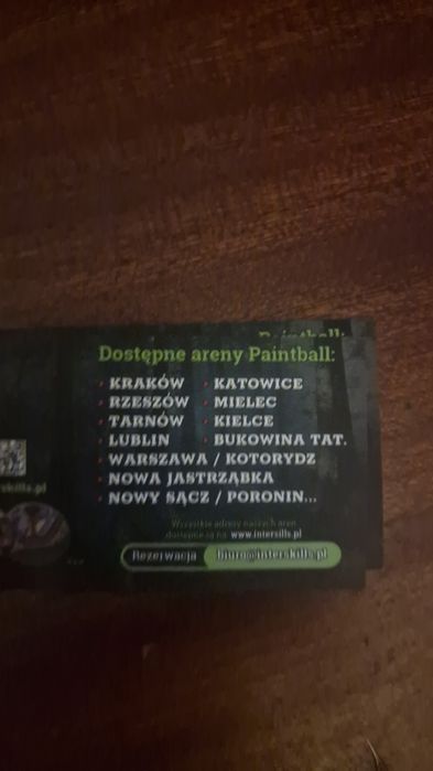 2 Vouchery na painball warte 700zł