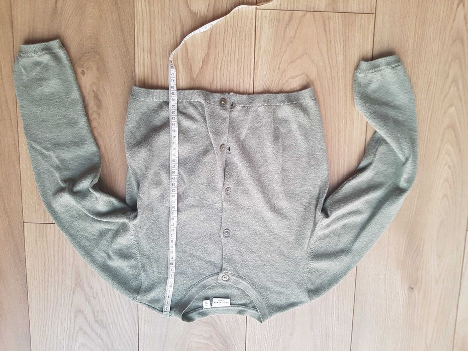 Sweterek oliwkowy name it 7-8 lat, roz. 122-128