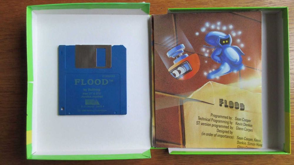 Oryginalna gra Atari ST: Flood