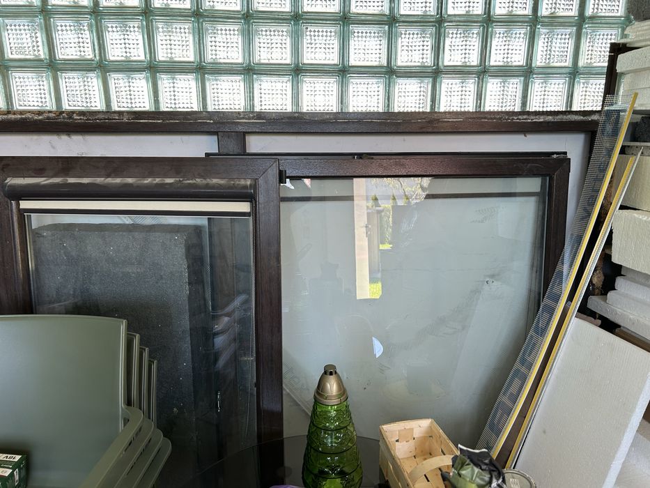 Okno 2 szybowe, dąb bagienny