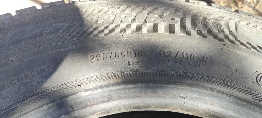 Продам б/у резину 225/65/R16C