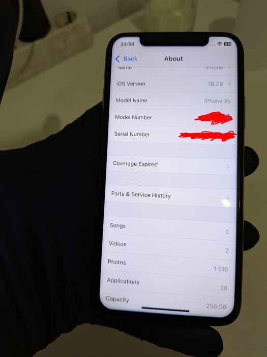iPhone XS Dourado