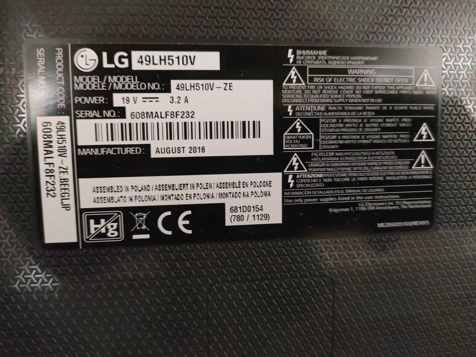 Telewizor LG 49LH510V