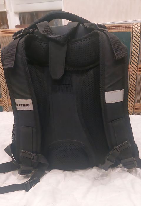 Шкільний набір Рюкзак каркасний + Пенал Kite Education Moto power