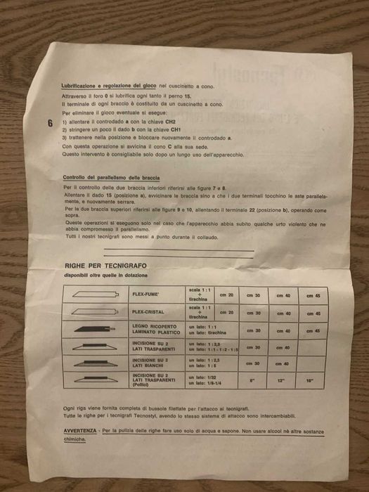 Excelente Maquina de Desenhar / Tecnigrafo - Tecnostyl 608 / T