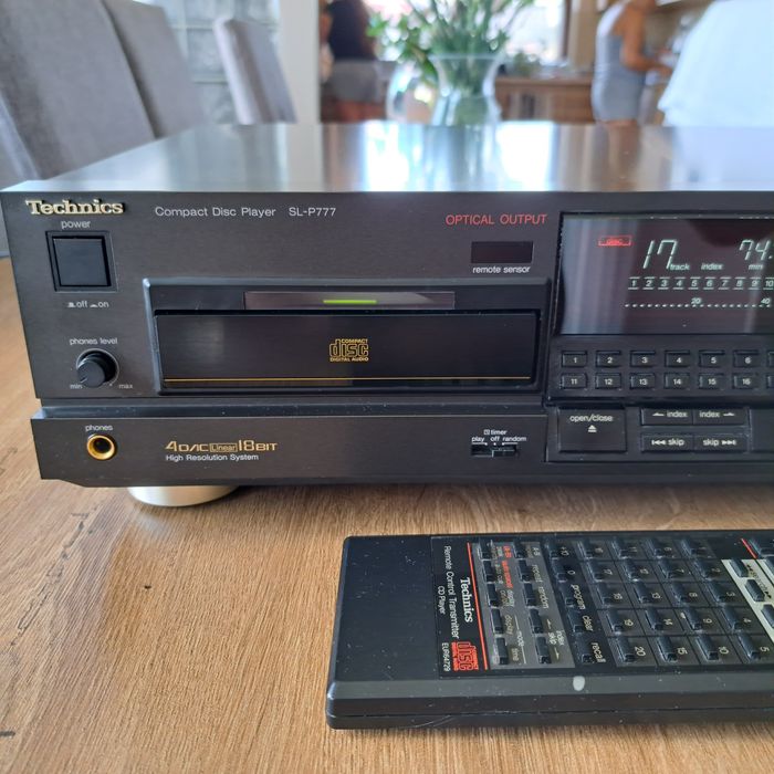 Technics SL-P 777+Pilot, Instrukcja