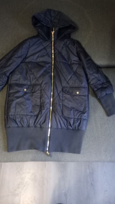 Kurtka zimowa grafitowa