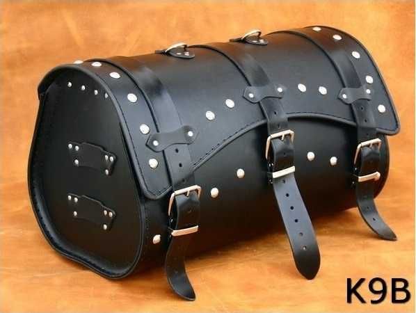 Kufer tylni motocyklowy skórzany K9 A, B, C producent SAKO