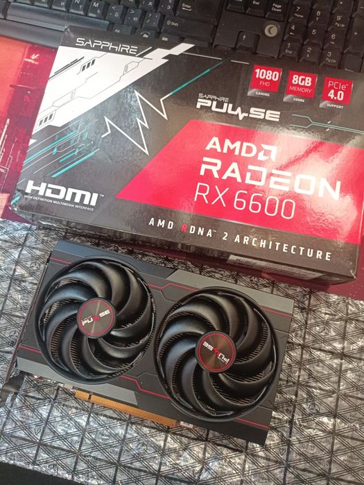 Игровой ПК 24gb озу і7 4.7ггц RX6600 1.5 терабайта  Asus ROG материка DEEPCOOL  Macube 310 pro RGB