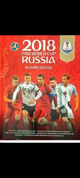 Livro: "2018 FIFA World Cup Russia - o livro oficial"