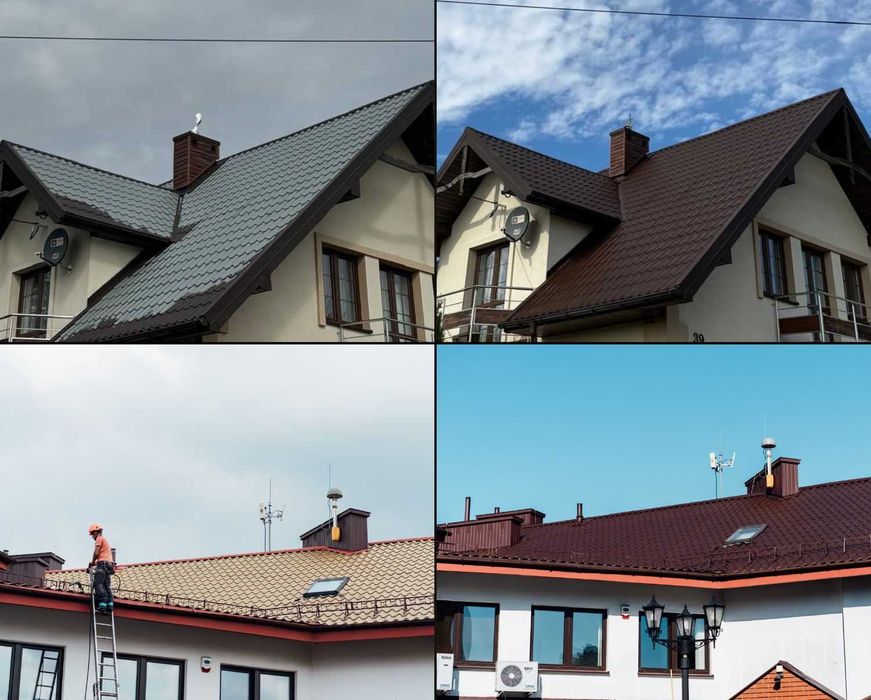 MALOWANIE, mycie elewacji, dachów, kostki, DOCIEPLENIA, wymiany rynien