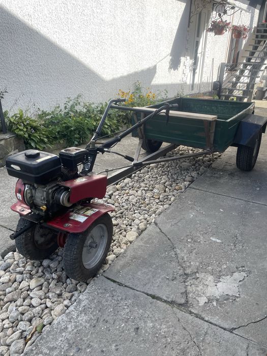 Продам мотоблок + причеп