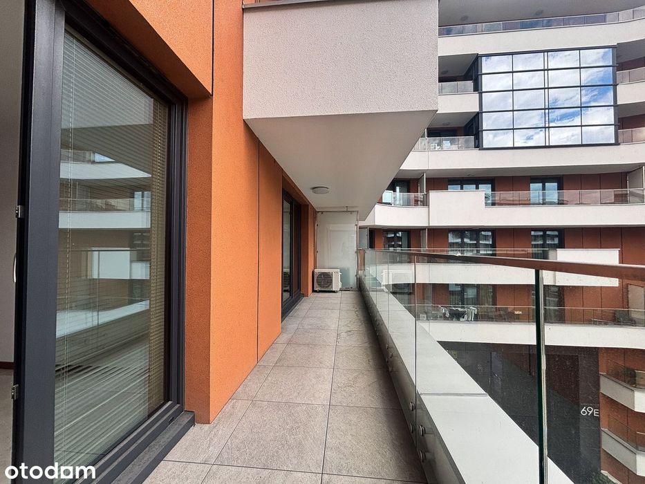 Wiślane Tarasy 2.0 | Apartament z klimatyzacją 46,43m2 | Taras | garaż