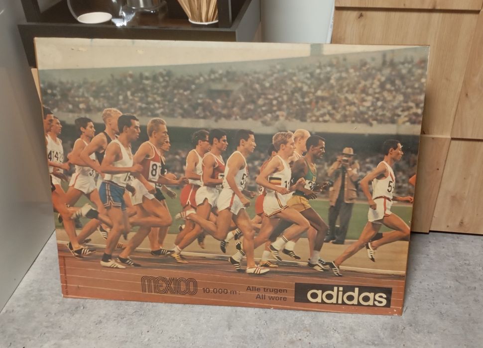 Plakat reklama ADIDAS 1968r UNIKAT