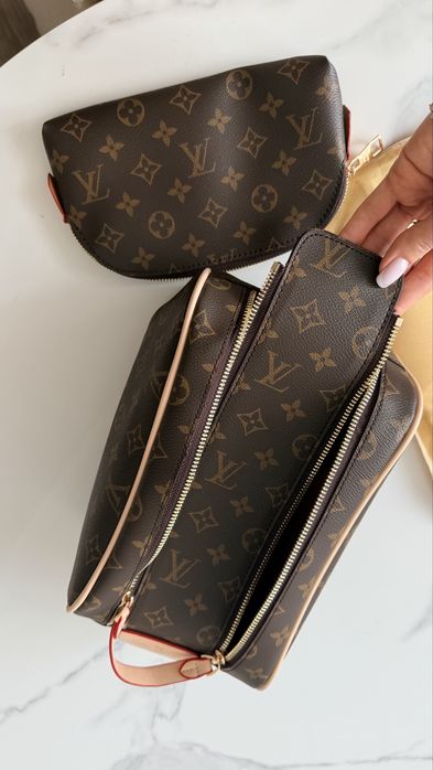 Велика косметичка в стилі відомого бренду