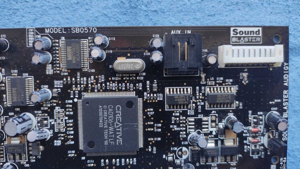 Звукова аудіо карта Creative Sound Blaster Audigy SE (SB0570) 7.1